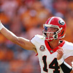 Georgia quarterback Gunner Stockton.