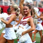 Alabama cheerleaders.