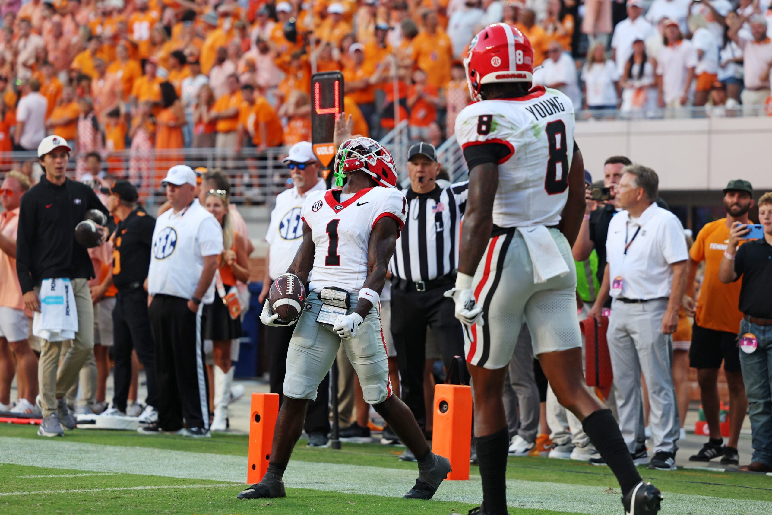 Georgia WR Zachariah Branch recognized among 5 fastest CFB players in Week 3