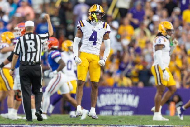 LSU DB Mansoor Delane