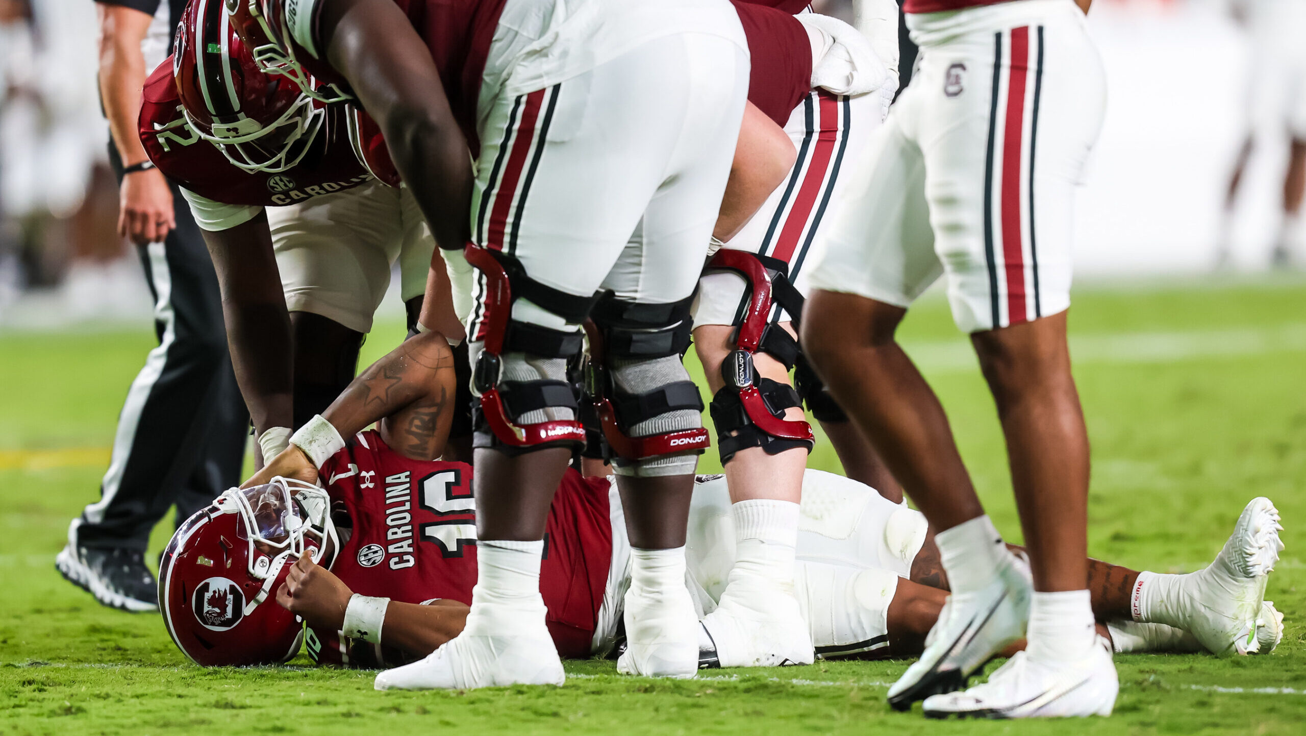 Shane Beamer is &lsquo;optimistic&rsquo; LaNorris Sellers will be able to play vs. Mizzou in Week 4