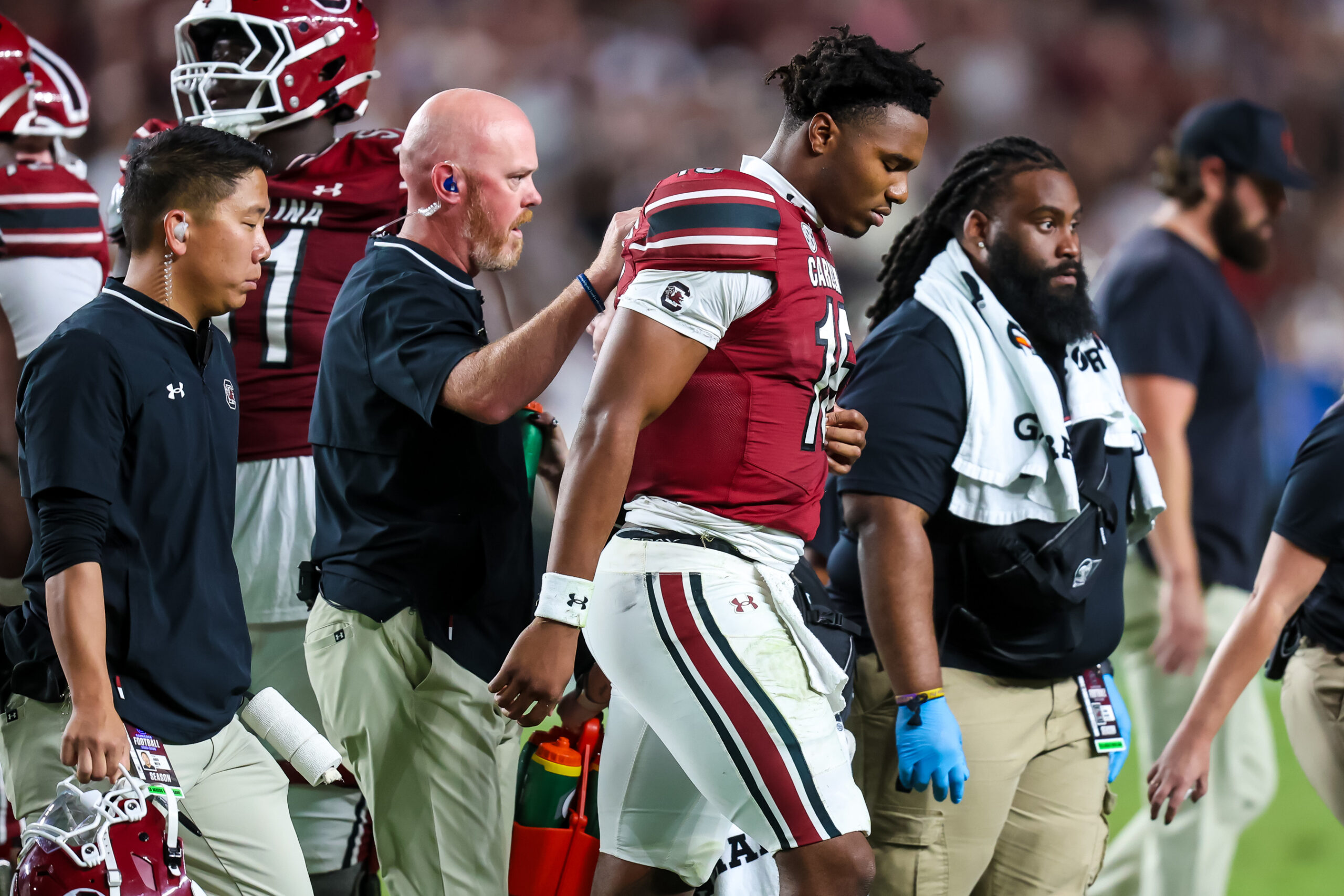 LaNorris Sellers dealing with concussion, per CFB insider LaNorris Sellers dealing with concussion, per CFB insider