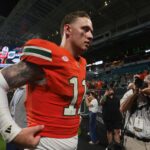 Miami QB Carson Beck.