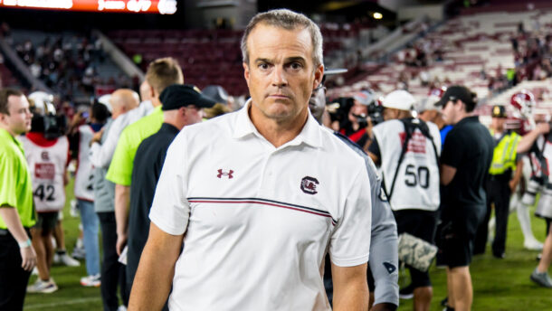 South Carolina coach Shane Beamer.