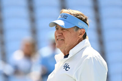 North Carolina football coach Bill Belichick.