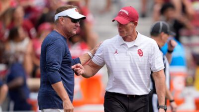 Hugh Freeze and Brent Venables.
