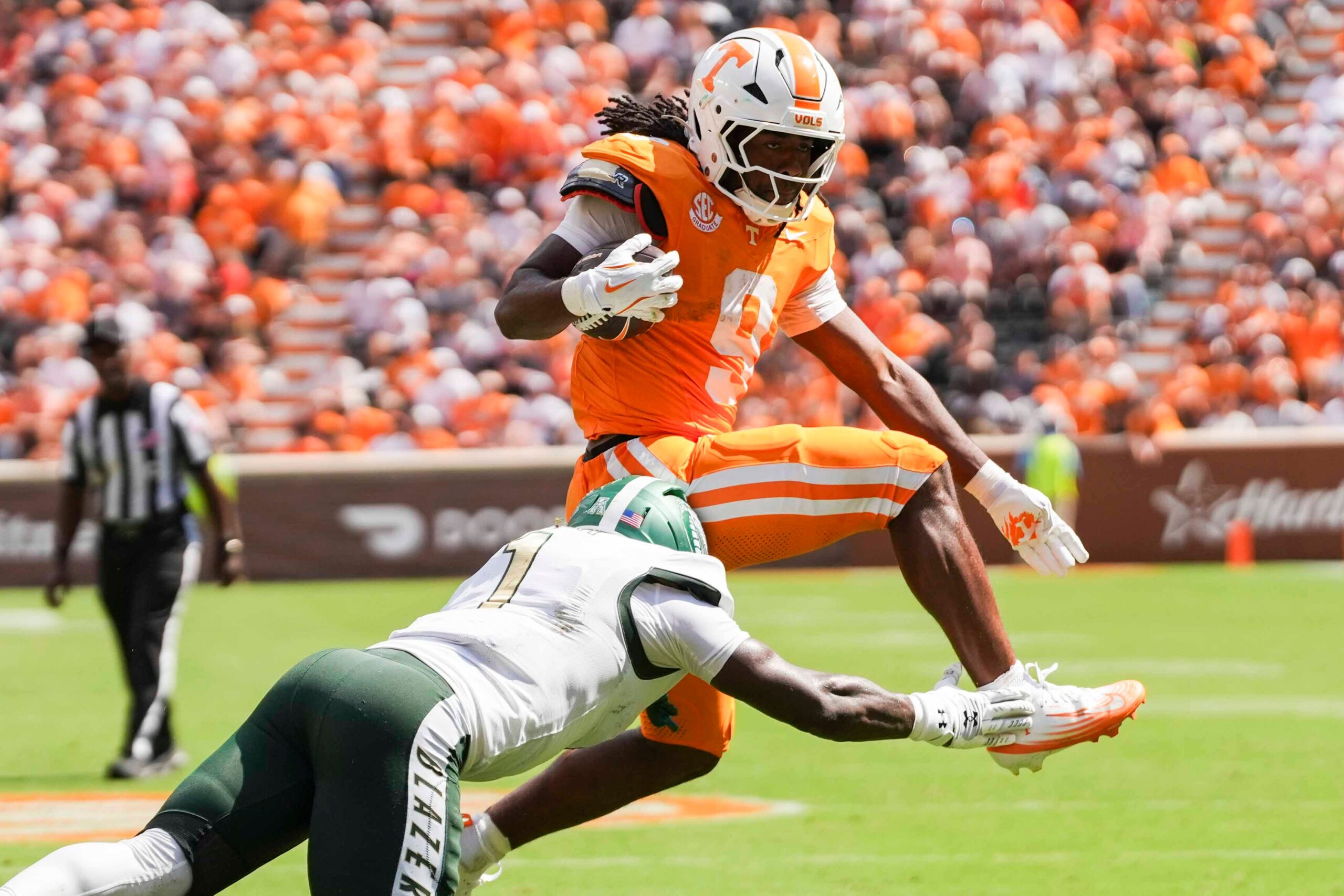 Sirad Bryant apologizes to Max Gilbert for stomping Vols kicker&rsquo;s foot
