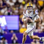 LSU QB Garrett Nussmeier.
