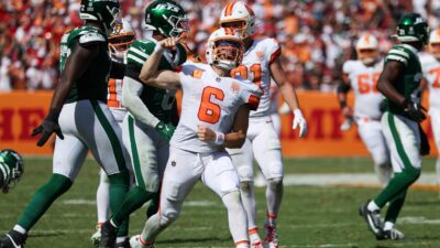 Tampa Bay Buccaneers quarterback Baker Mayfield