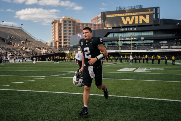 Vanderbilt QB Diego Pavia.