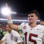 Alabama QB Ty Simpson.