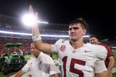 Alabama QB Ty Simpson.