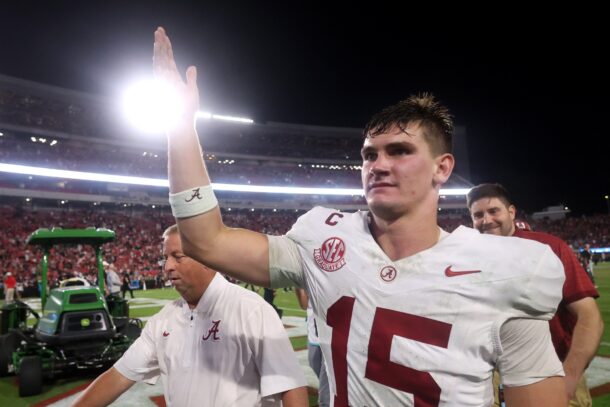 Alabama QB Ty Simpson.