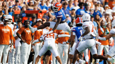 Florida plays Texas.