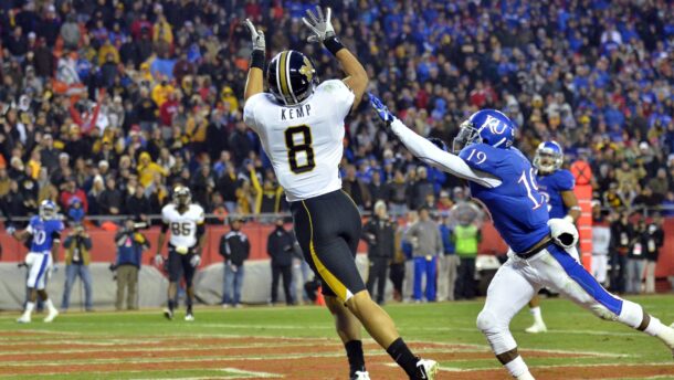 Missouri vs. Kansas football.