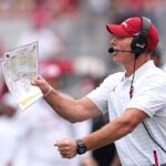 Brent Venables has a prime opportunity on Saturday against Michigan.