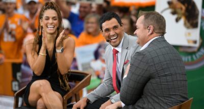 Jess Sims on College GameDay.