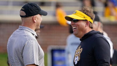 Eli Drinkwitz and Clark Lea