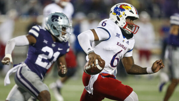 Kansas State plays Kansas.