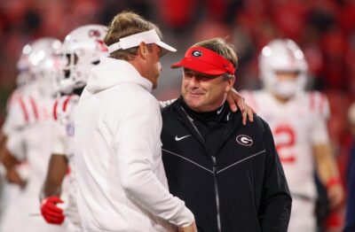 Lane Kiffin and Kirby Smart have a top-10 showdown on Saturday.