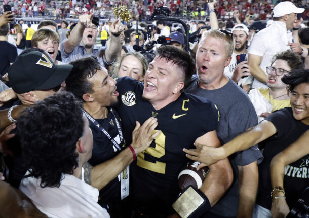 Vanderbilt QB Diego Pavia.