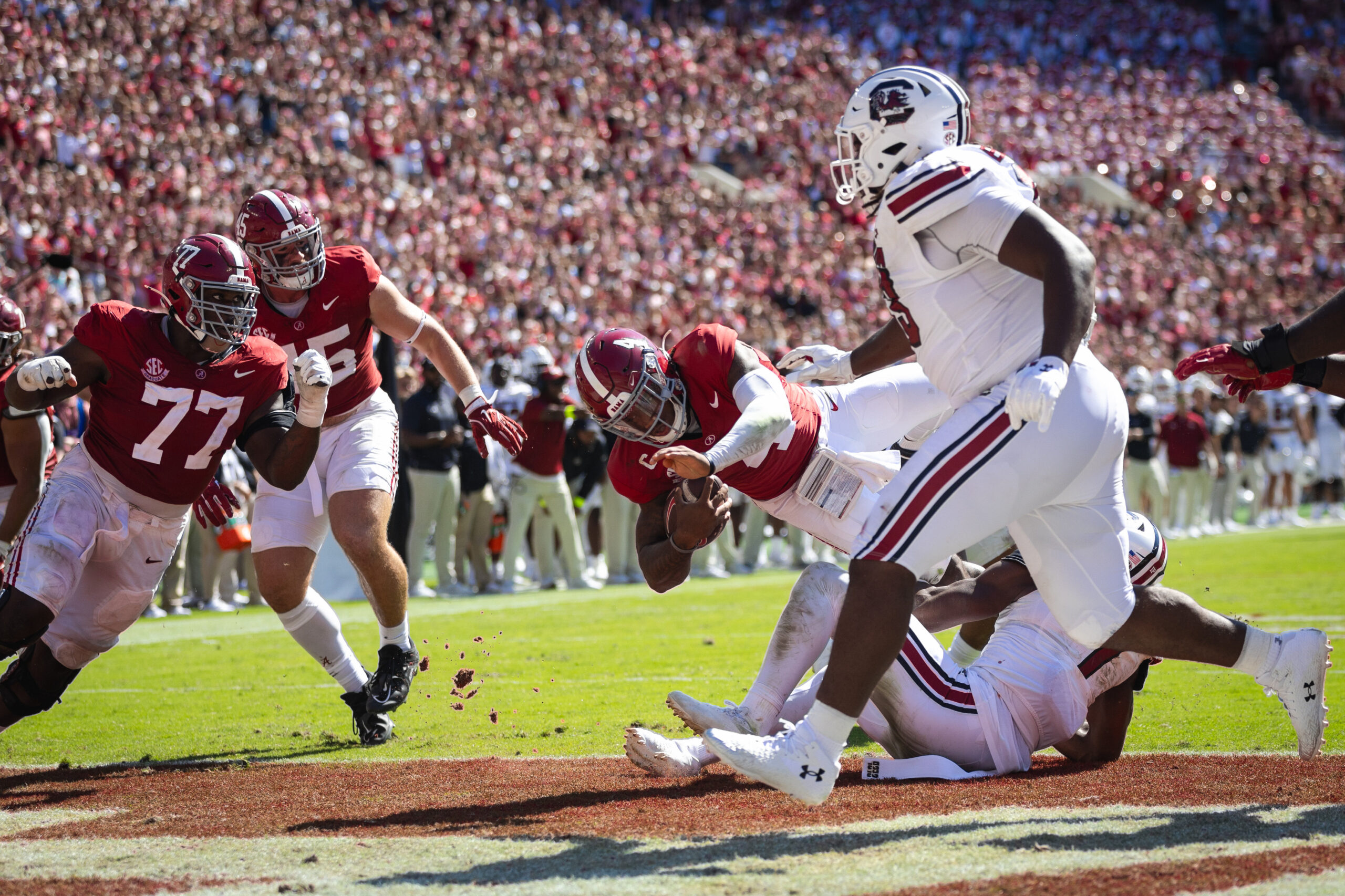 Alabama launches intense hype video ahead of matchup at South Carolina