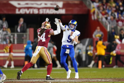 Rams vs. 49ers.