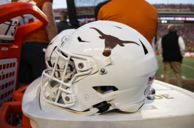 Texas helmet is shown.