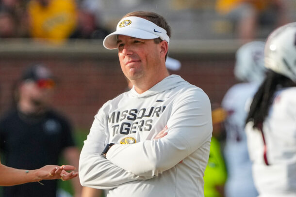 Missouri coach Eli Drinkwitz