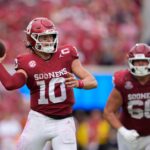 Oklahoma quarterback John Mateer