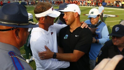 Lane Kiffin and Jon Sumrall.