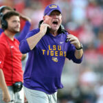 LSU coach Brian Kelly.