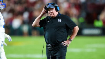 Kentucky coach Mark Stoops.