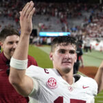 Alabama quarterback Ty Simpson