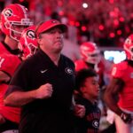 Georgia head coach Kirby Smart.