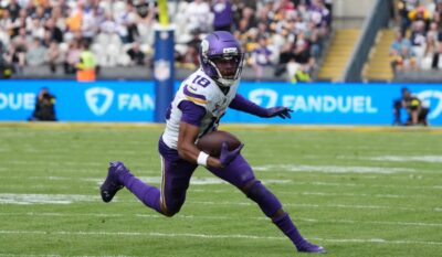 Minnesota Vikings WR Justin Jefferson.