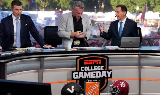 Pat McAfee on College GameDay.