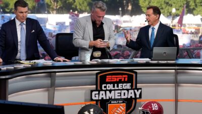 Pat McAfee on College GameDay.