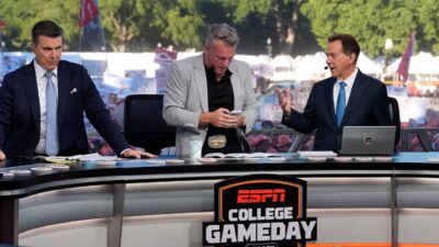 Pat McAfee on College GameDay.