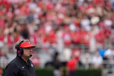 Georgia coach Kirby Smart.