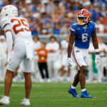 Dallas Wilson lines up against Texas.