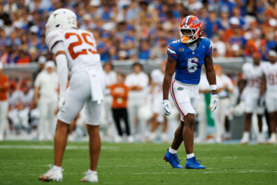 Dallas Wilson lines up against Texas.