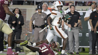 Malachi Toney against Florida State.