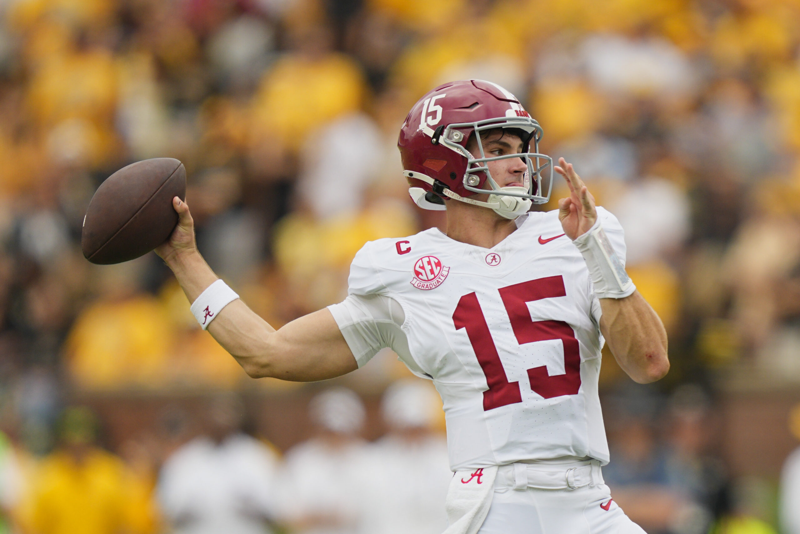 Alabama QB Ty Simpson earns ‘midseason Heisman’ nod from ESPN analyst