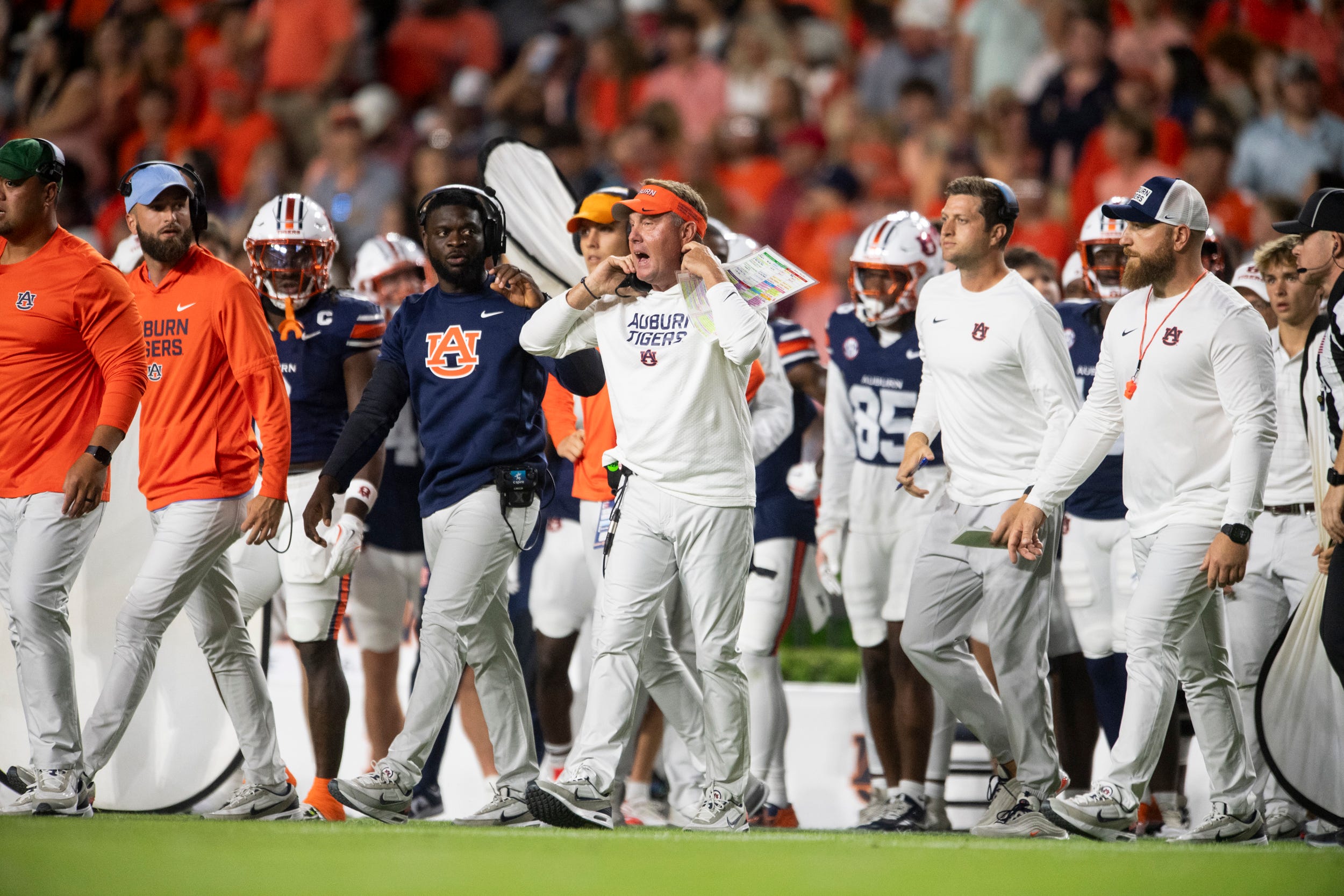 Auburn melts down to close out first half vs. Georgia