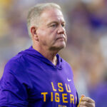 LSU coach Brian Kelly.