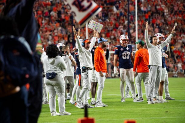 Auburn coach Hugh Freeze