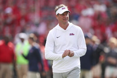 Lane Kiffin ahead of Georgia game.