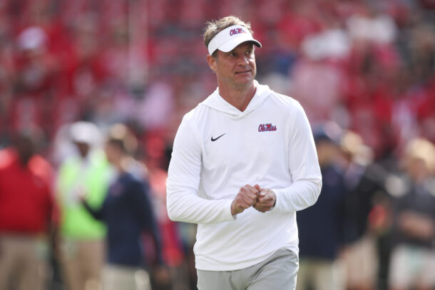 Lane Kiffin ahead of Georgia game.