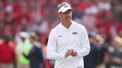 Lane Kiffin ahead of Georgia game.
